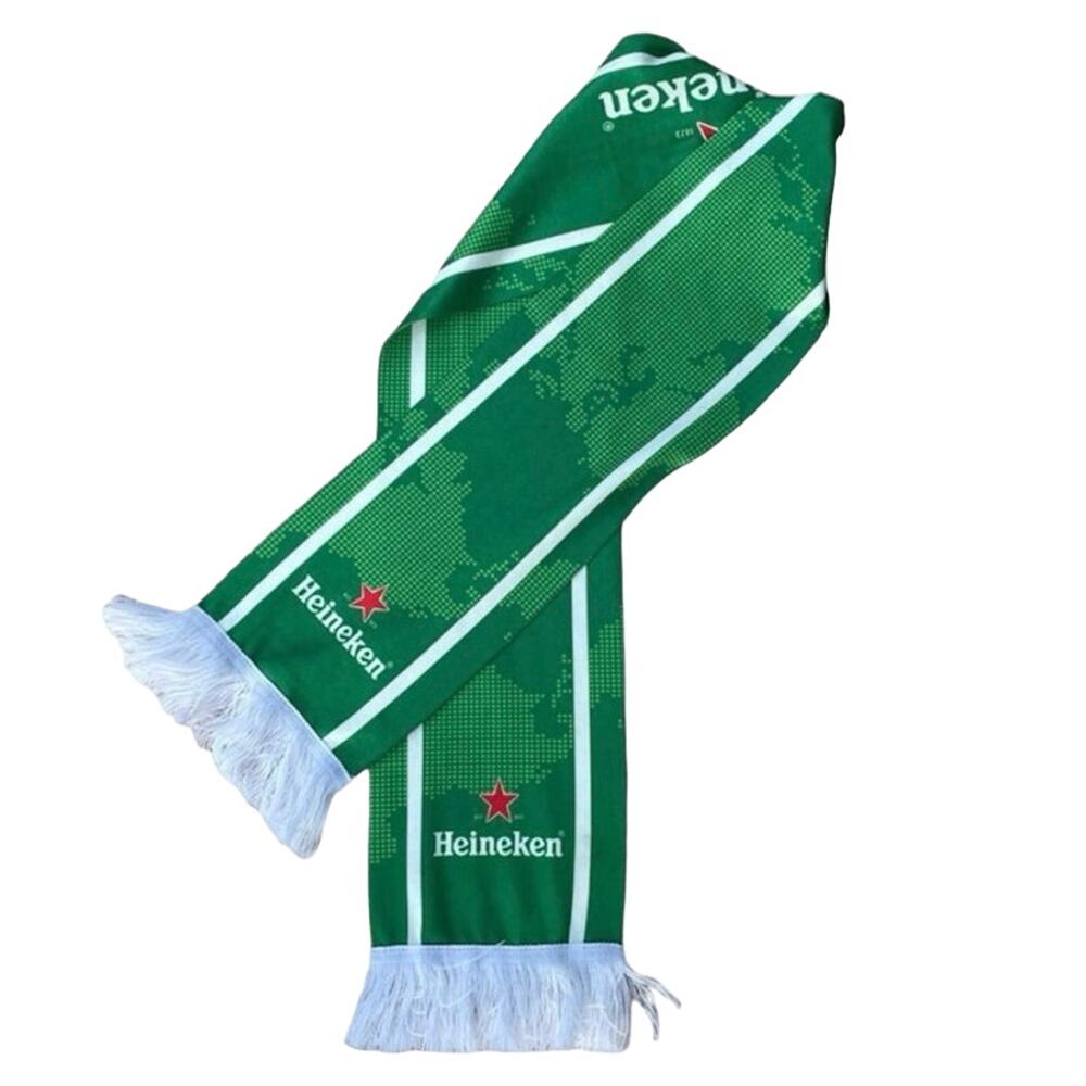 Heineken scarf NWOT Funny Christmas Holiday scarf Xmas gifts stocking stuffers